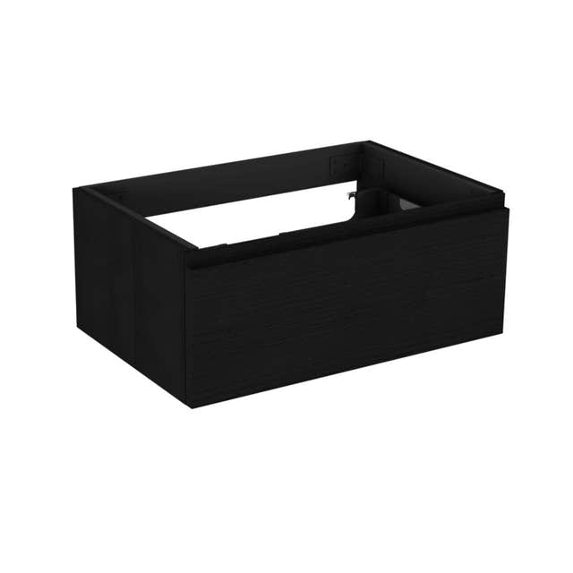 Vikingbad MIE DEMI Fingergrep Servantskap Svart eik / 60cm VikingBad Servantskap VB-116075