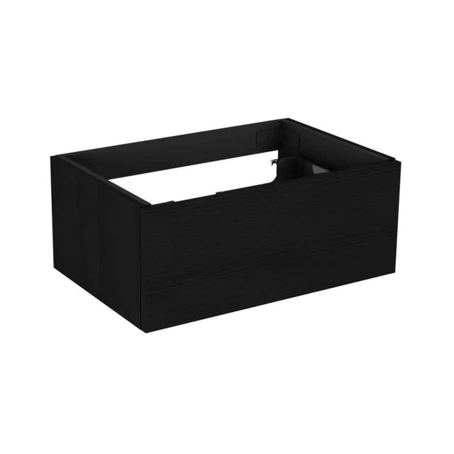 Vikingbad MIE DEMI Slett Servantskap Mål: B(60-180)xH46xD29 cm Svart eik / 60cm VikingBad Servantskap VB-116115