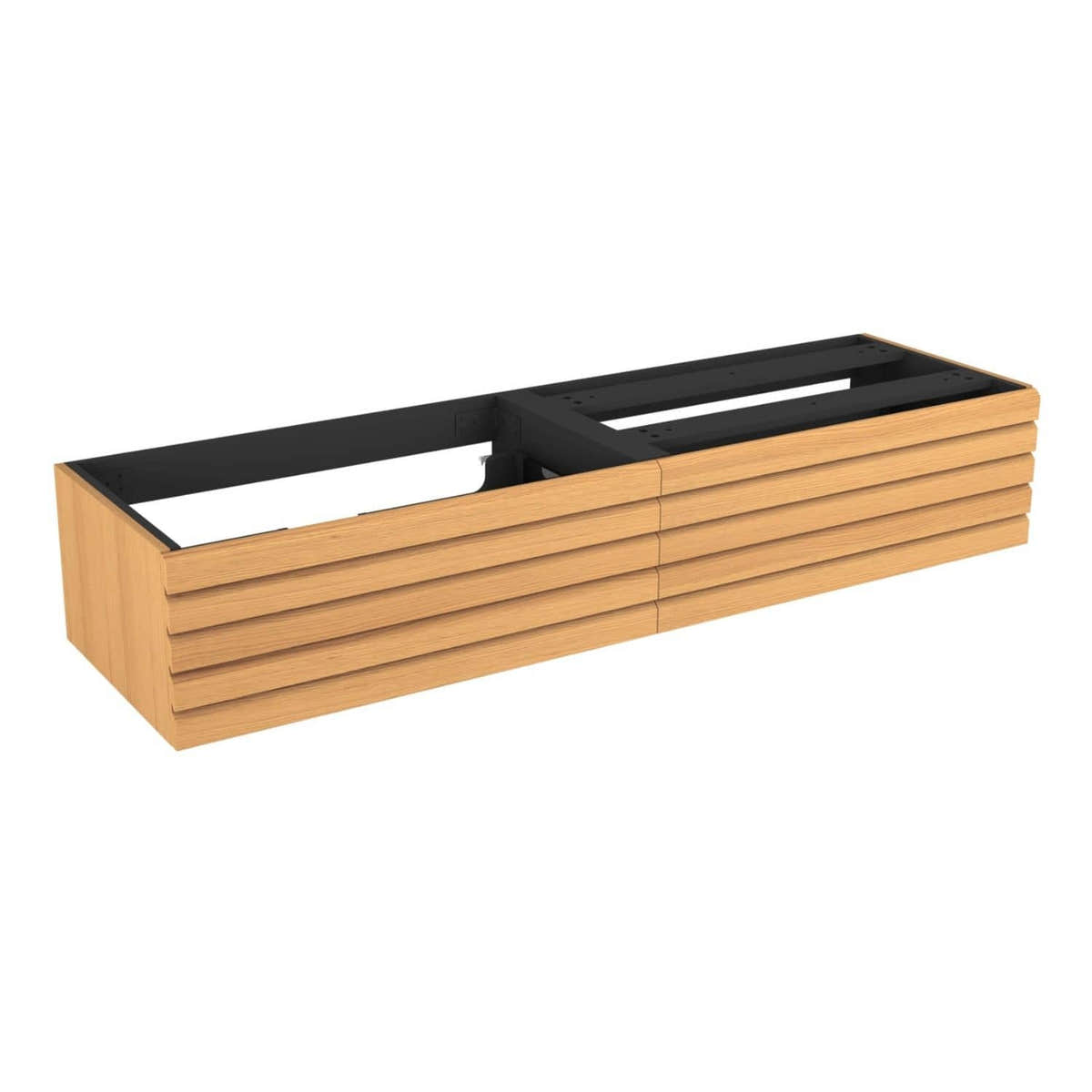 Vikingbad MIE DEMI Stav Servantskap Mål: B(60-200)x46x29 cm Eik / 120cm VikingBad Servantskap VB-116310