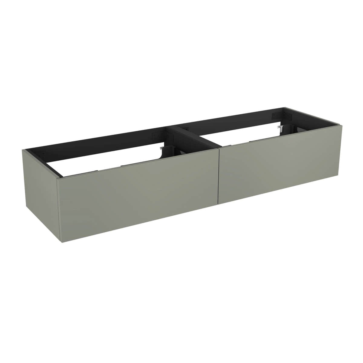 Vikingbad MIE DEMI Trend Servantskap Mål: B(120-180)xH46xD29 cm Oliven / 120cm dobbel VikingBad Servantskap VB-116322