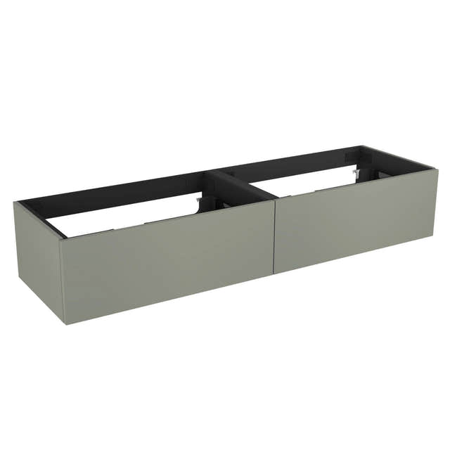 Vikingbad MIE DEMI Trend Servantskap Mål: B(60-180)xH46xD29 cm Oliven / 120cm VikingBad Servantskap VB-116330