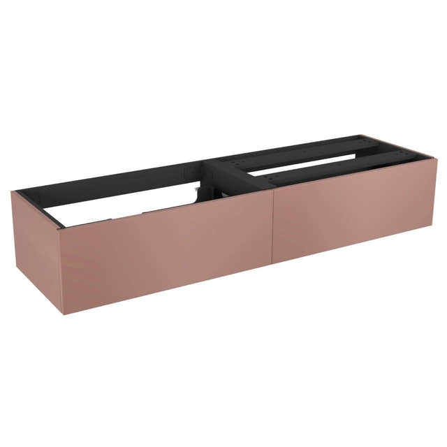 Vikingbad MIE DEMI Trend Servantskap Mål: B(60-180)xH46xD29 cm Plomme / 140cm VikingBad Servantskap UTG-116640