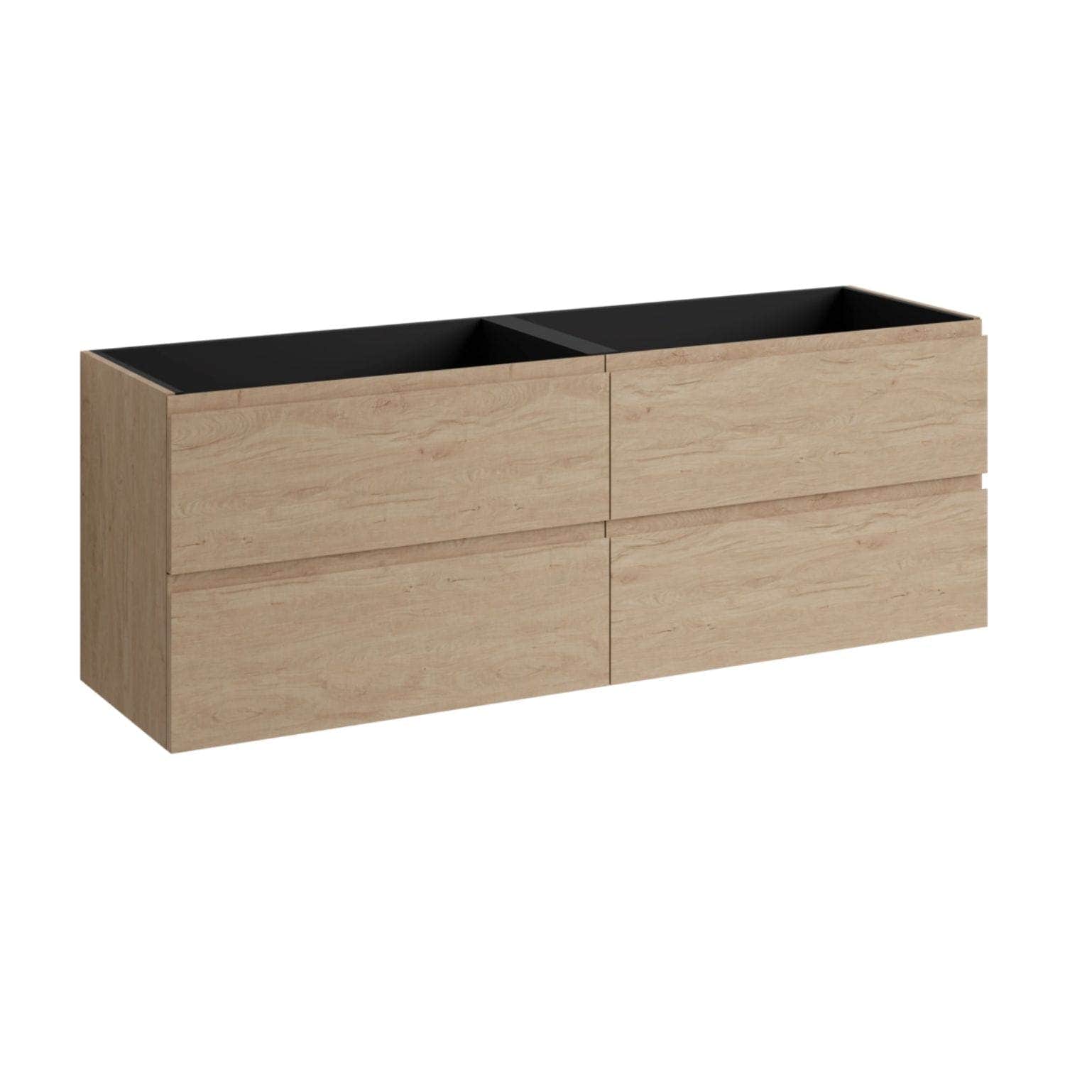 Vikingbad MIE FINGERGREP DBL Servantskap åpen glasshylle VikingBad Servantskap