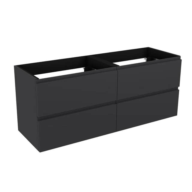 Vikingbad MIE FINGERGREP Servantskap Mørk grå / 180cm dobbel VikingBad Servantskap VB-114100