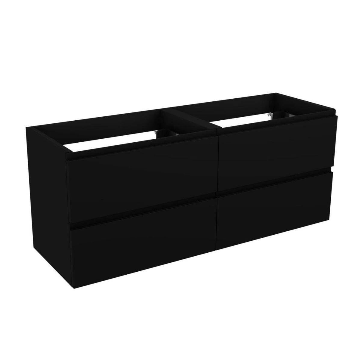 Vikingbad MIE FINGERGREP Servantskap Svart matt / 180cm dobbel VikingBad Servantskap VB-115659