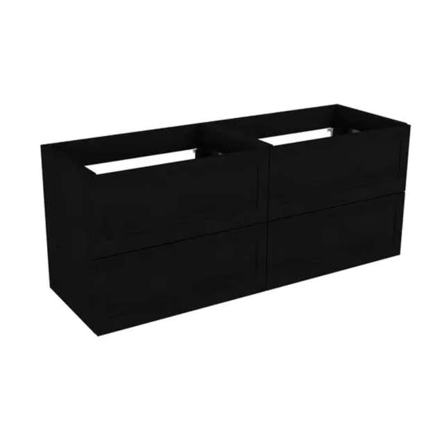 Vikingbad MIE RAMME Servantskap Svart eik / 120cm dobbel VikingBad Servantskap VB-114478