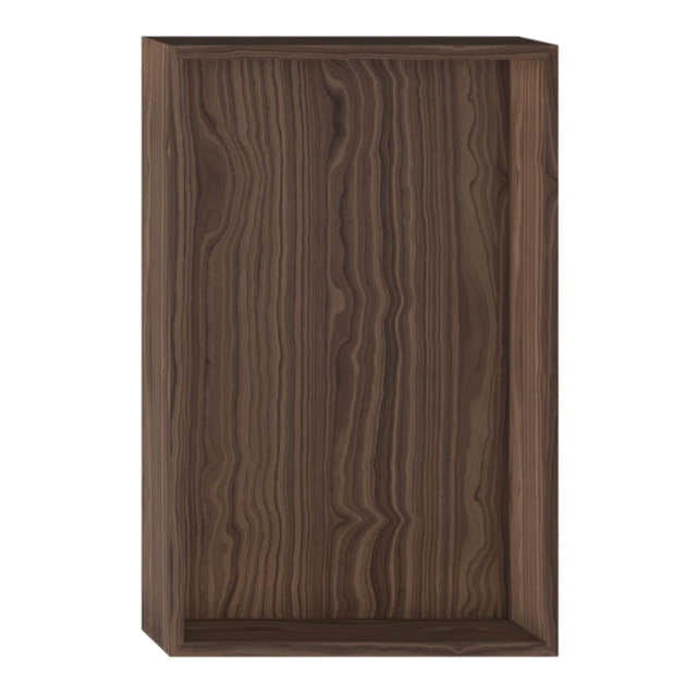 VikingBad MIE Skuffeinnredning - Utsparing 13.8cm Valnøtt VikingBad Tilbehør baderomsinnredning VB-022485-01