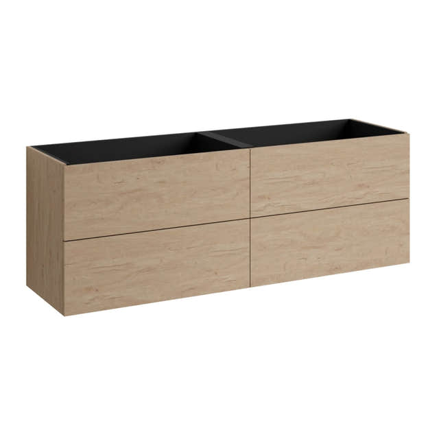 VikingBad MIE SLETT Servantskap Skandinavisk eik / 160cm dobbel VikingBad Servantskap VB-118919