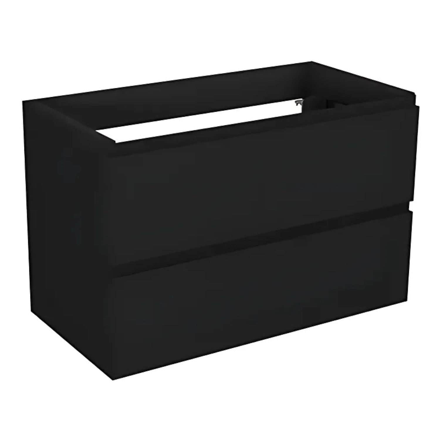 VikingBad MIE SLIM Fingergrep Servantskap Svart eik / 50cm VikingBad Servantskap VB-111886