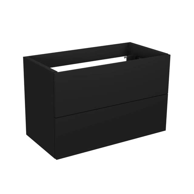 Vikingbad MIE SLIM Slett Servantskap Svart matt / 60cm VikingBad Servantskap VB-115680
