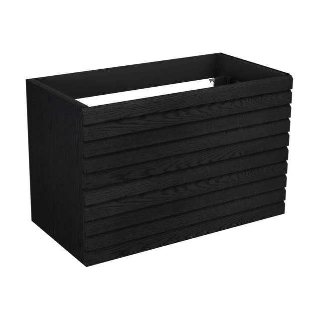 VikingBad MIE STAV Servantskap B60-200cm Svart eik / 60cm VikingBad Servantskap VB-115083