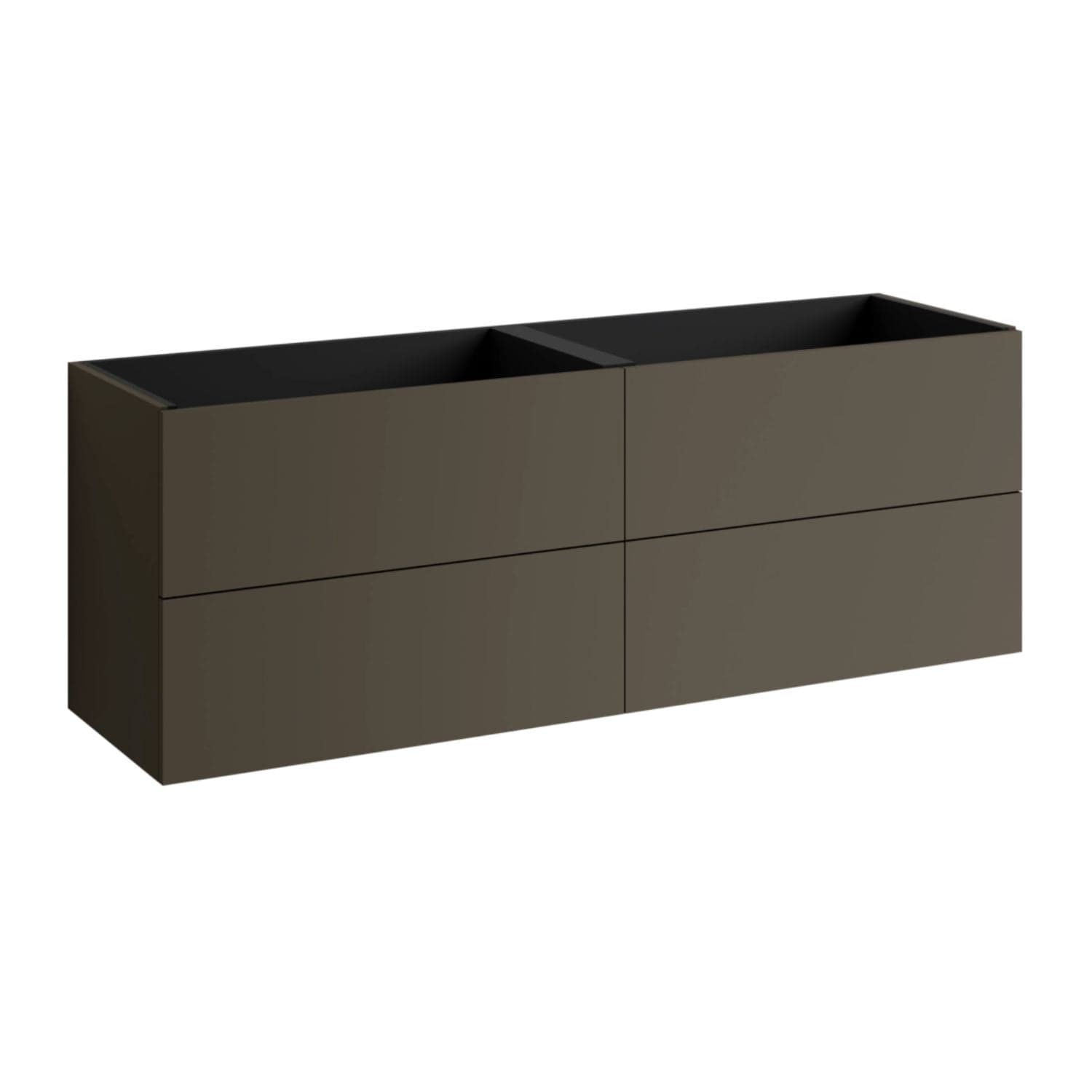 VikingBad MIE TREND Servantskap B60-180cm Major brown / 120cm dobbel 4skuff VikingBad Servantskap VB-119285