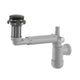 VikingBad MIE Vannlås PUM 40mm & Pop-up Børstet grå VikingBad Vannlås VB-117850