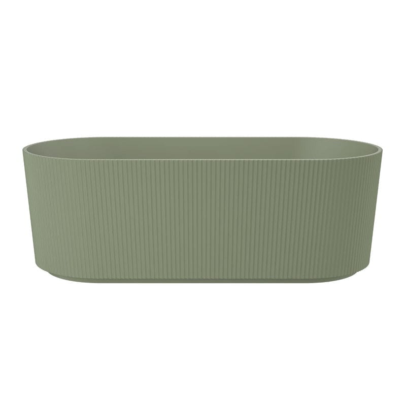 VikingBad MORVIGA Badekar 150 Grønn matt VikingBad Firkantet badekar VB-017742-04