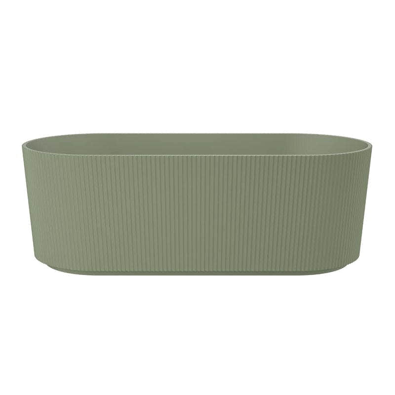 VikingBad MORVIGA Badekar 150 Grønn matt VikingBad Firkantet badekar VB-017742-04
