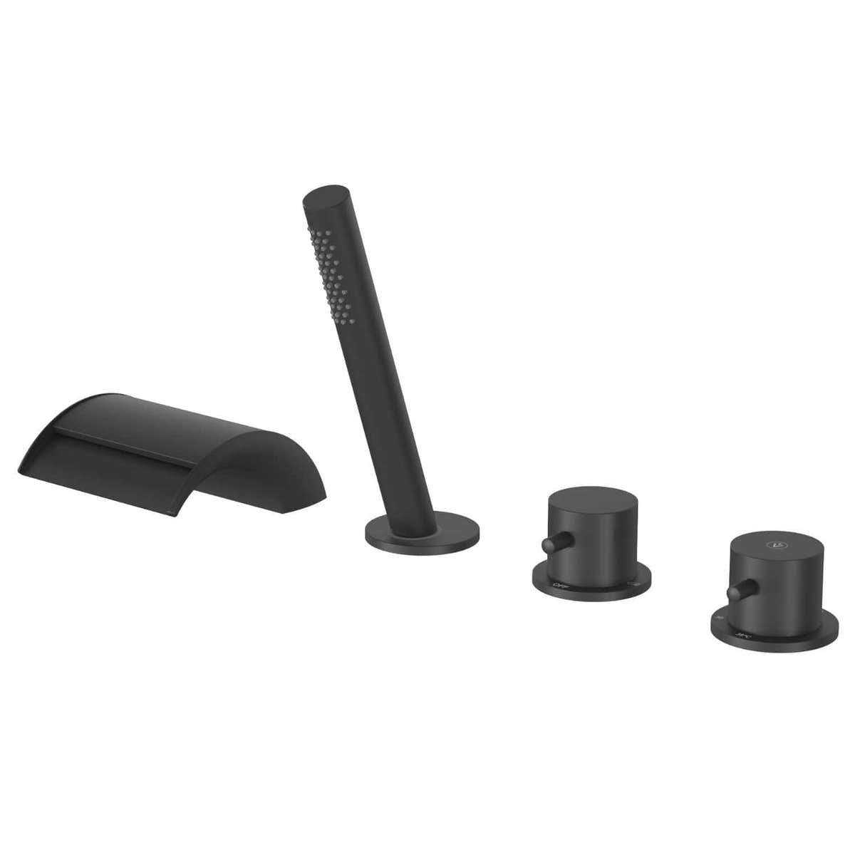 VikingBad OASE Badekararmatur Svart matt VikingBad Badekararmatur VB-117318