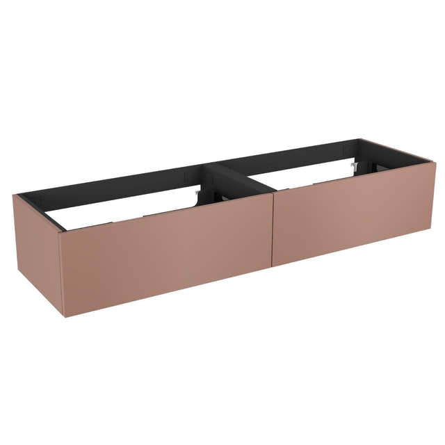 VikingBad Servantskap trend MIE DEMI Mål: B(120-180)xH46xD29 cm Plomme / 120cm dobbel VikingBad Servantskap VB-116639