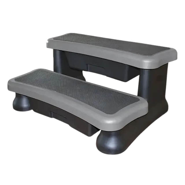VikingBad SmartStep 90cm Trapp for utendørs boblebad Grå VikingBad Utendørs boblebad VB-102971