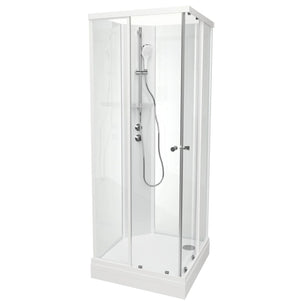 Vikingbad SOFIA Rett Standard Dusjkabinett - Lav