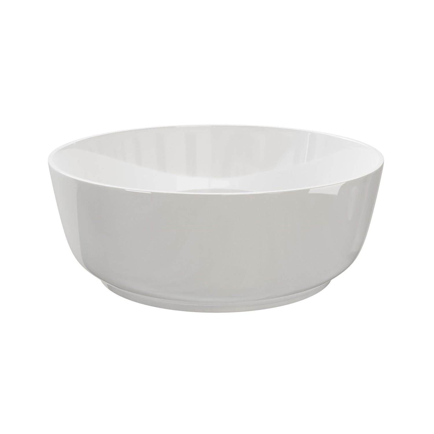 VikingBad Tuva Bolleservant Ø38cm Hvit høyglans VikingBad Bolleservant VB-006235-01
