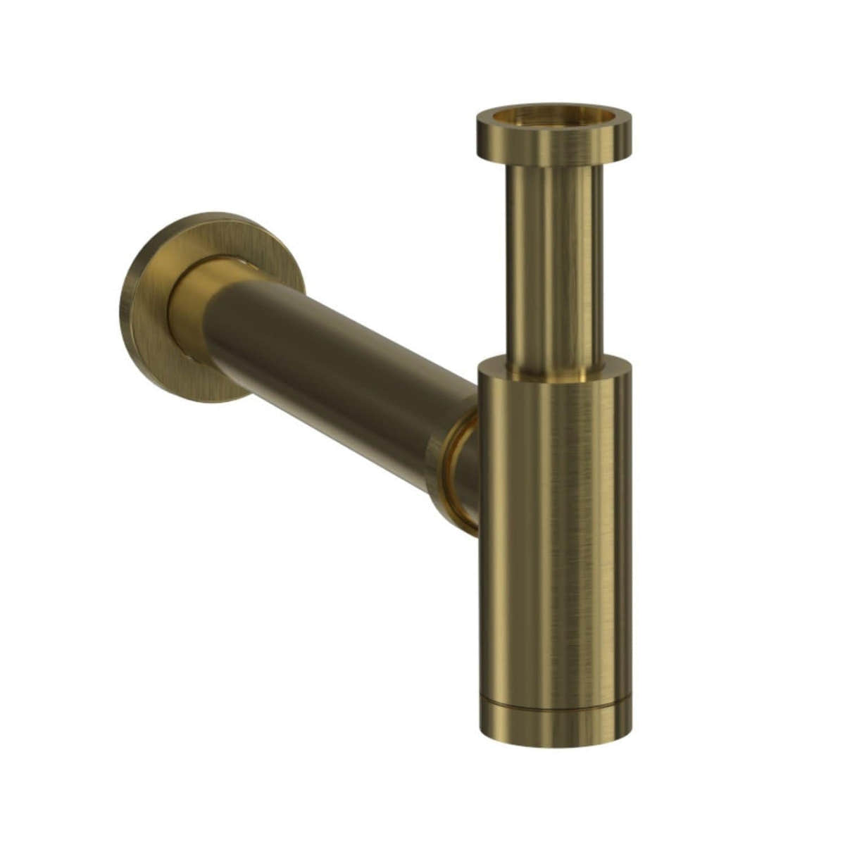 VikingBad Vannlås servant 40mm G1 1/4 Universal Børstet messing / 40mm VikingBad Vannlås VB-011949-07