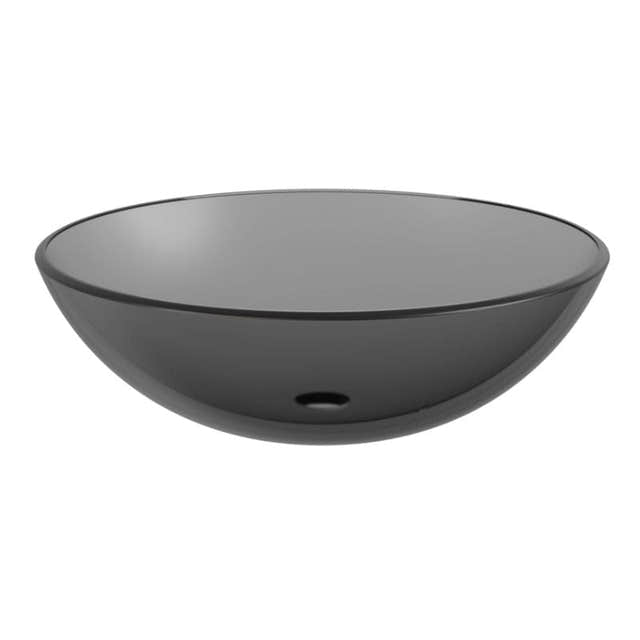 Vikingbad Vera Bolleservant glass Svart glass VikingBad Bolleservant