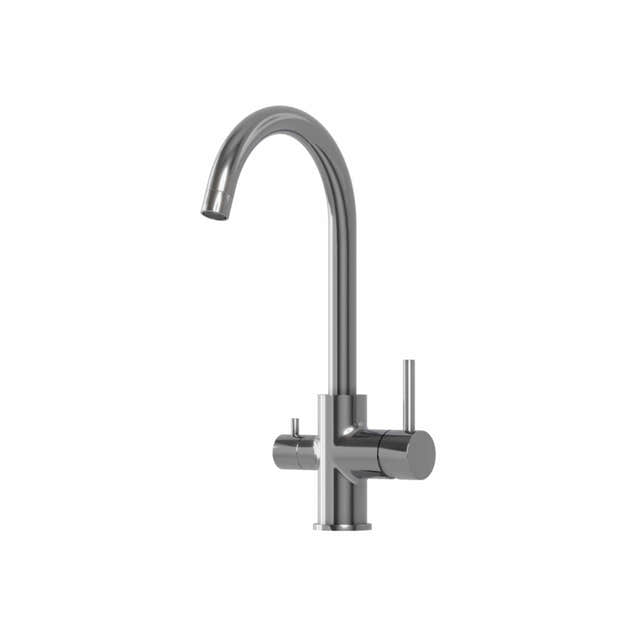 Vikingbad VILJE med stengekran kjøkkenarmatur Krom VikingBad Kjøkkenarmatur VB-026201-01