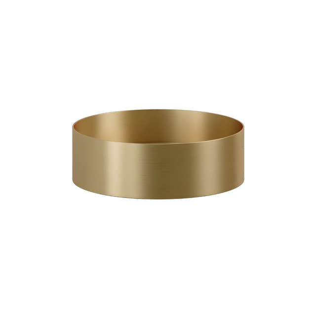 Vikingbad Ylva Bolleservant Metall Børstet messing VikingBad Bolleservant VB-020873-07