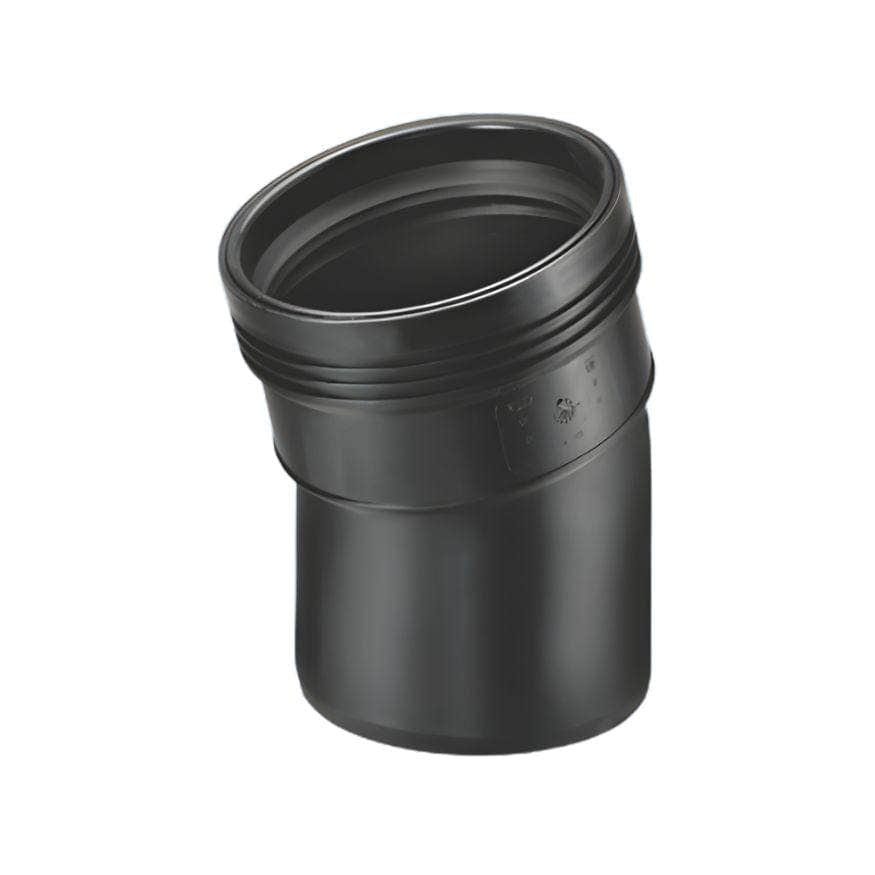 Wafix Bend PP 15-88,5° - Ø32-110mm 75mm / 15° Wavin Bend GRO-2215328