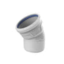 Wavin AS+ Bend 30° med en muffe 50mm Wavin Bend GRO-2213243