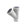 Wavin AS+ Grenrør 45° 50x50mm Wavin Grenrør GRO-2213276