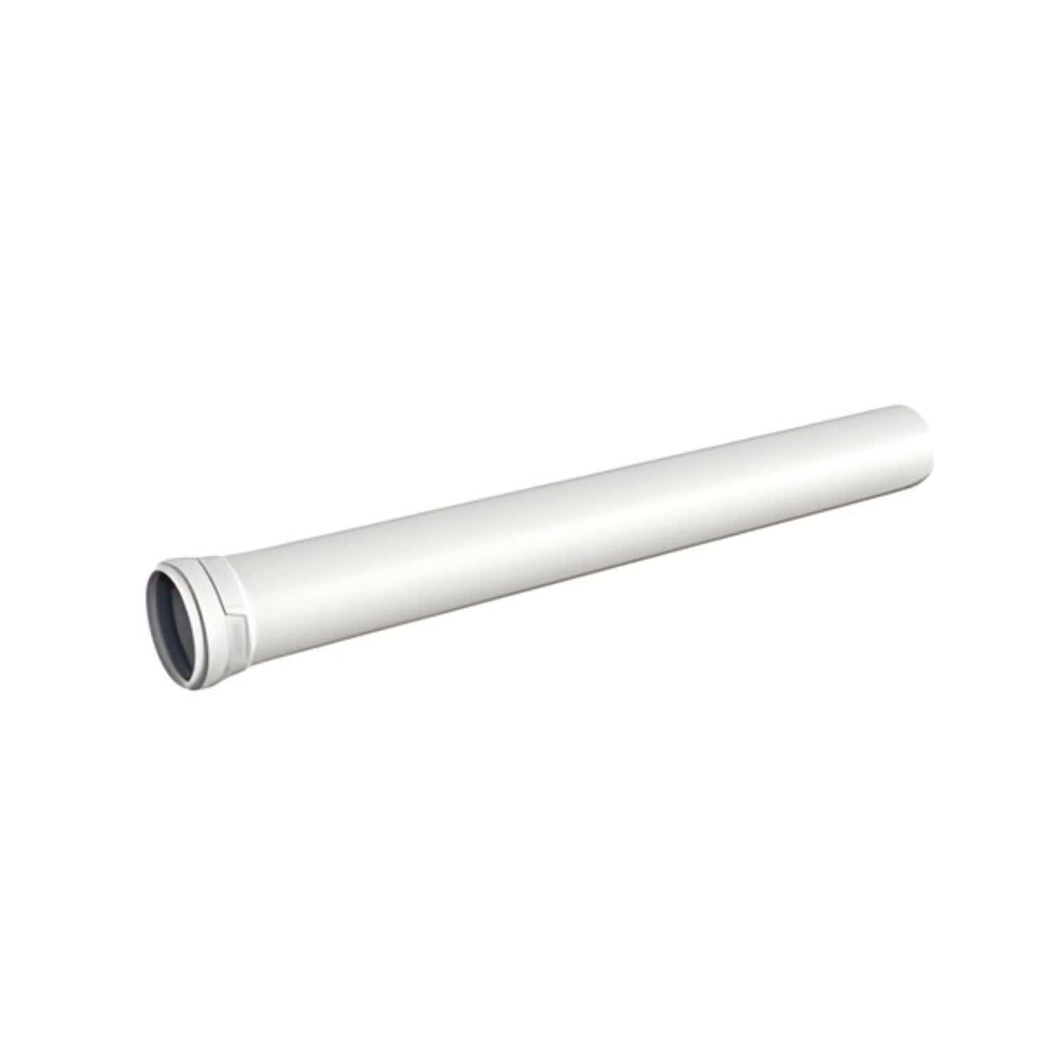 Wavin AS+ Rør med en muffe 3 meter 50mm Wavin Avløpsrør BUN-2213349