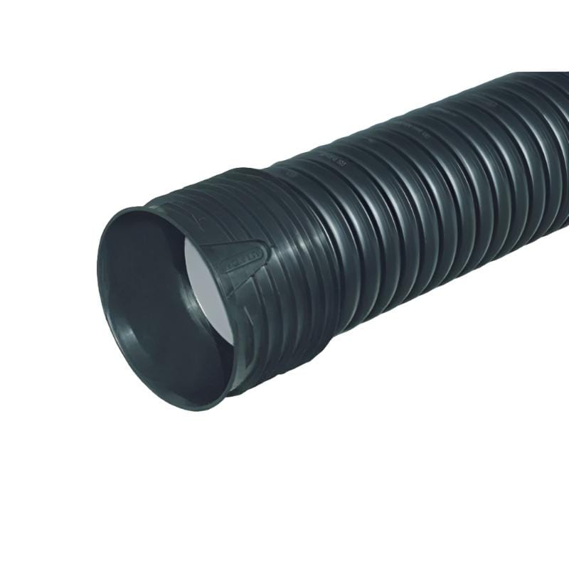 Wavin X-Stream Drensrør DV, toppslisset 100mm Wavin Avløpsrør BUN-3100528