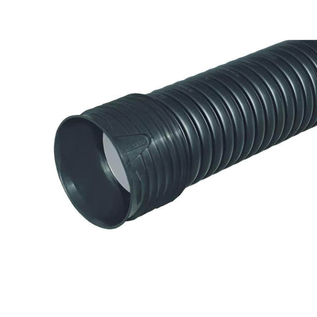 Wavin X-Stream Drensrør DV, toppslisset 100mm Wavin Avløpsrør BUN-3100528