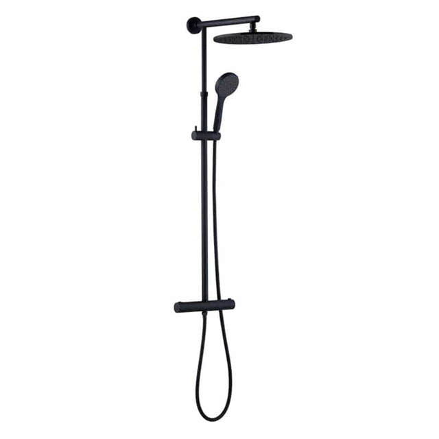 A-collection Azur Takdusj Ø30cm - komplett Svart matt A-collection Takdusj AH-4501558