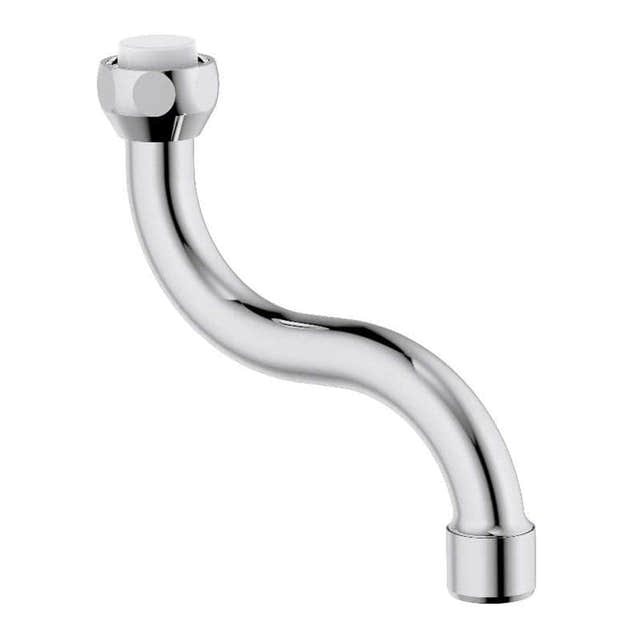 A-Collection Azur Utløpstut Krom 10cm A-collection Blandebatteri vaskerom AH-4296708