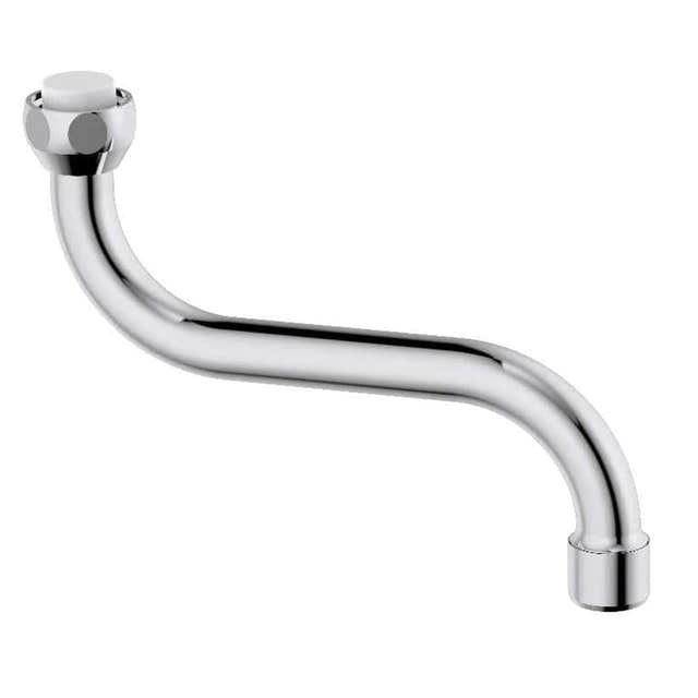 A-Collection Azur Utløpstut Krom 15,5cm A-collection Blandebatteri vaskerom AH-4296709