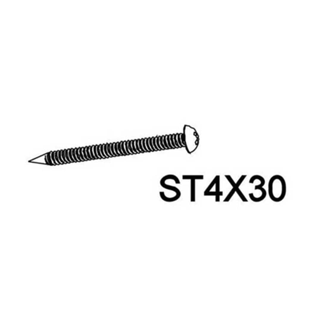 A-Collection Imber Rustfri Skrue ST4x30 A-collection Reservedel dusj AH-6311709