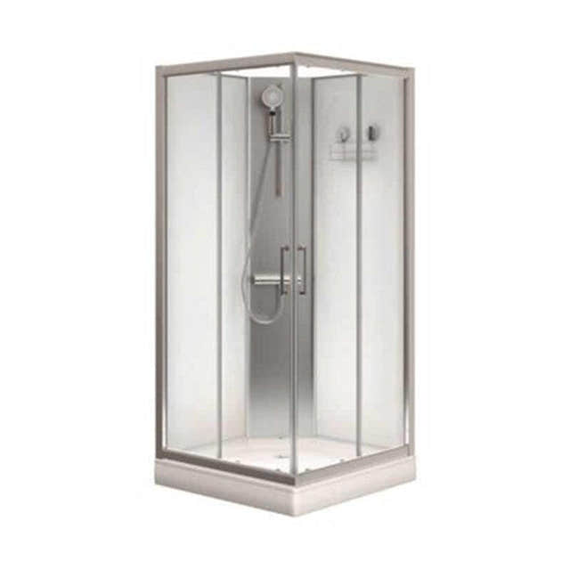 A-Collection Papilio Dusjkabinett Rett 80 Krom / 80x80cm / Klart glass A-collection Dusjkabinett AH-6310979