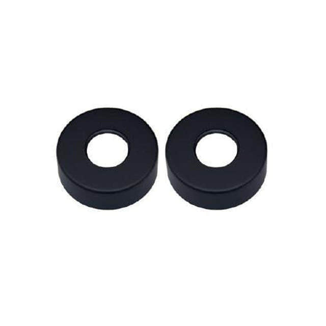 A-collection Svart Matt Rosett 2-pk - Ø70xH26mm A-collection Tilbehør blandebatteri AH-4296714