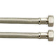 A-Collection Trykkslange TP-SPX Rett-Rett / 20cm / 1/2"x1/2" A-collection Dusjtilbehør AH-9301589