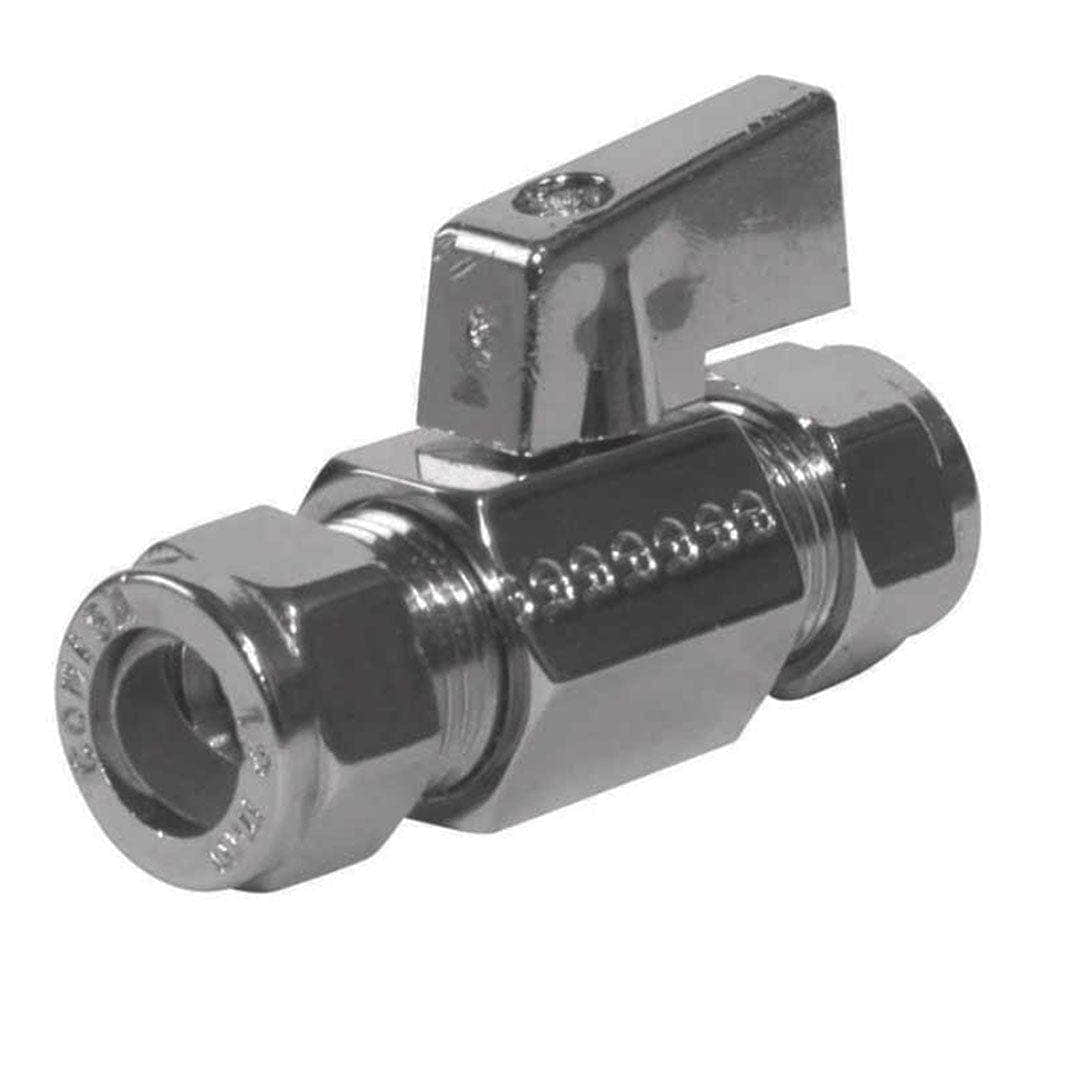 A-Kulan Minikuleventil Klemring/Klemring 10x10mm A-collection Kuleventil AH-5670423