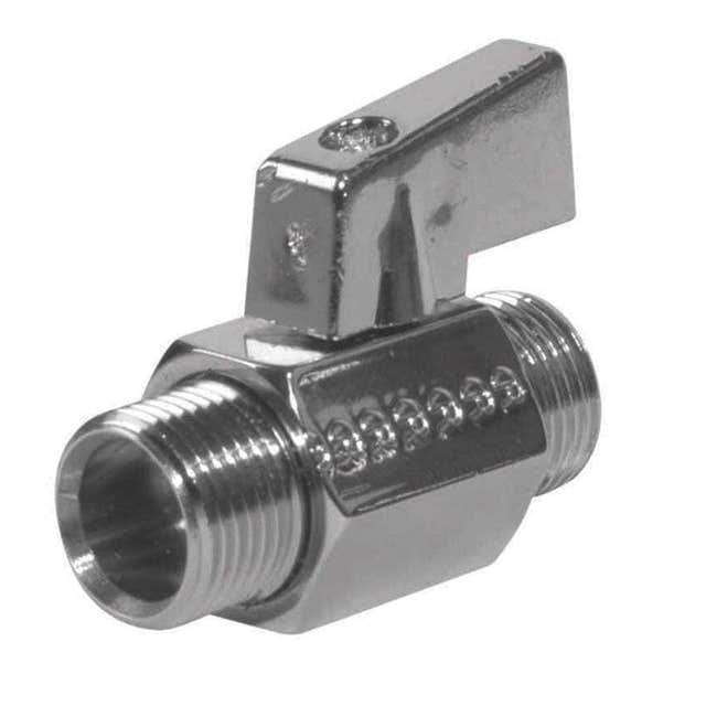A-Kulan Minikuleventil Nippel/Nippel 1/2"x1/2" A-collection Kuleventil AH-5670407