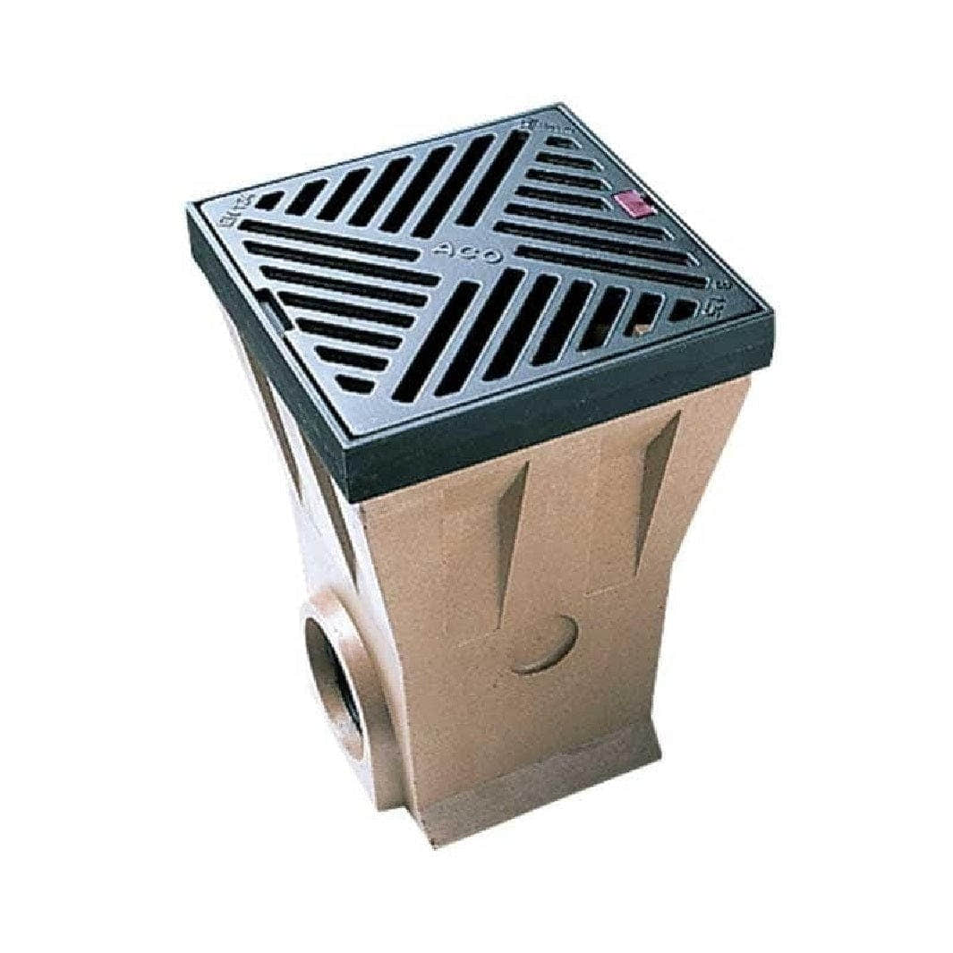 Aco Drain Gårdssluk med Ramme og Rist Aco Avløpsrenne GRO-3393362