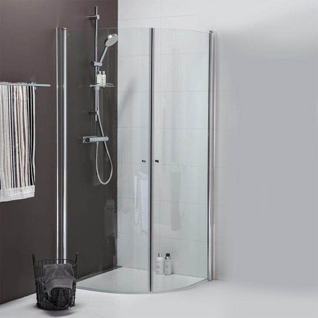Alterna Picto Dusjhjørne Buet Krom / 88x88cm / Klart glass Alterna Dusjhjørne BD-6310616