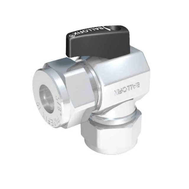 Ballofix Vinkelventil med Grep 10mm Isiflo Kuleventil AH-5607141