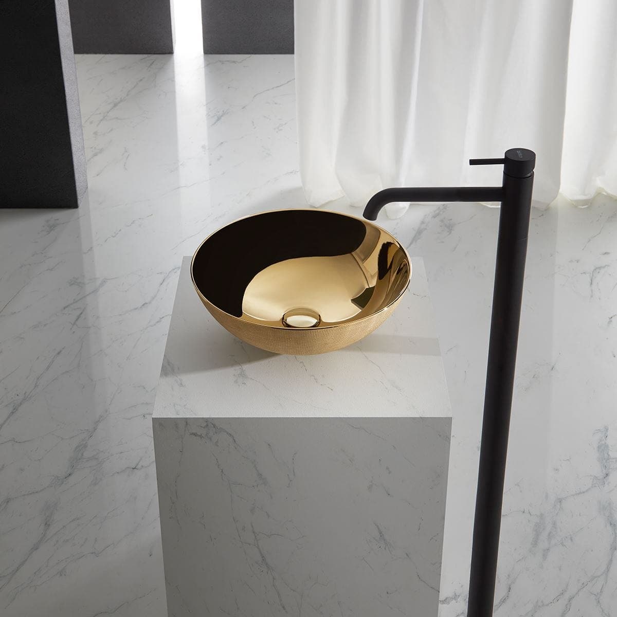 Bathco Brest Bolleservant Ø40,5cm - porselen Bathco Bolleservant
