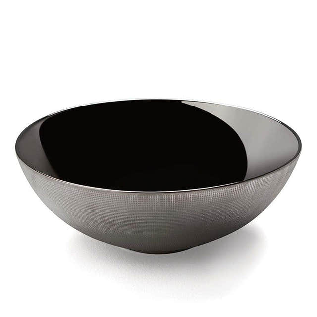 Bathco Brest Bolleservant Ø40,5cm - porselen Sølv Bathco Bolleservant KO-4121