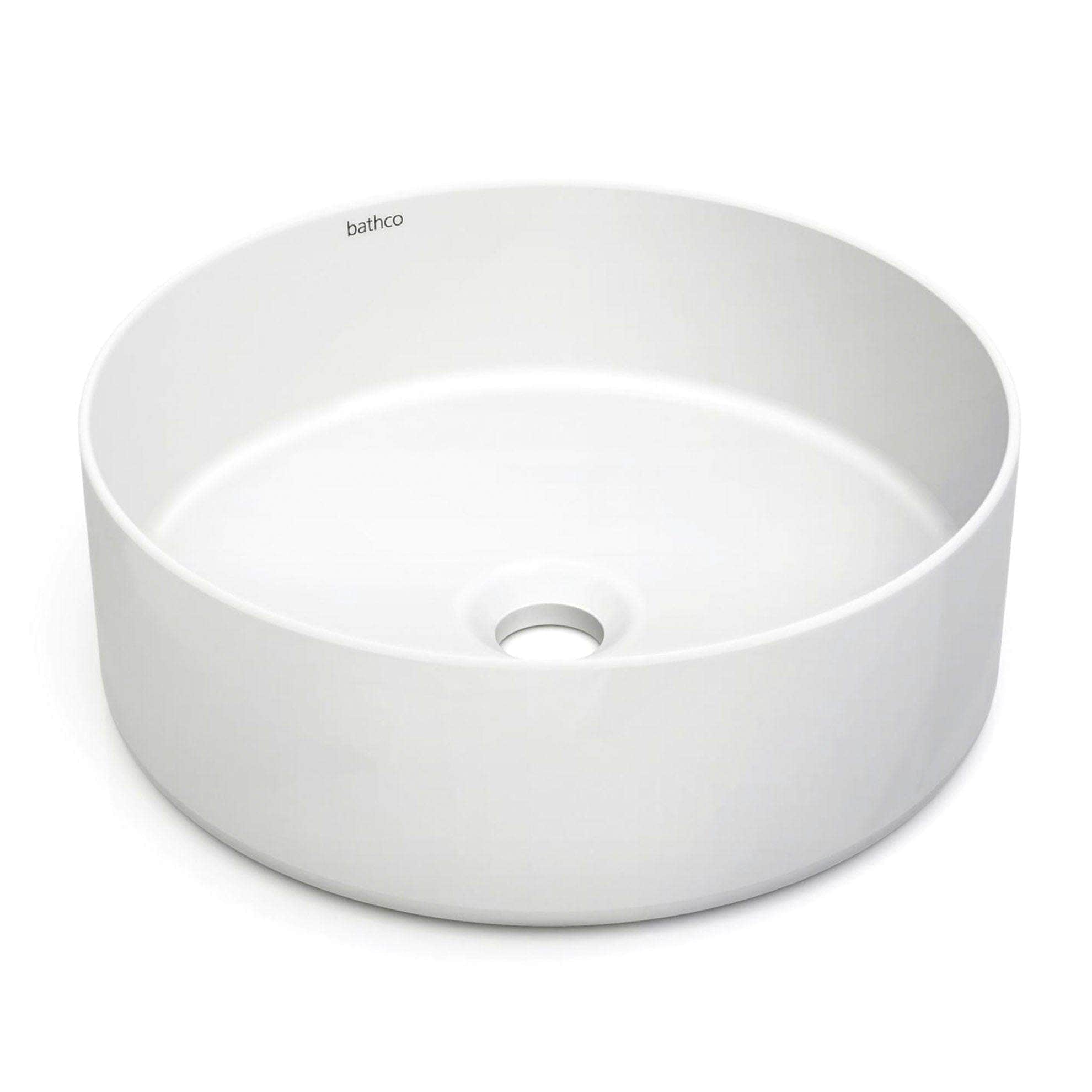 Bathco Dinan Bolleservant Ø38cm - porselen Hvit matt Bathco Bolleservant KO-4151