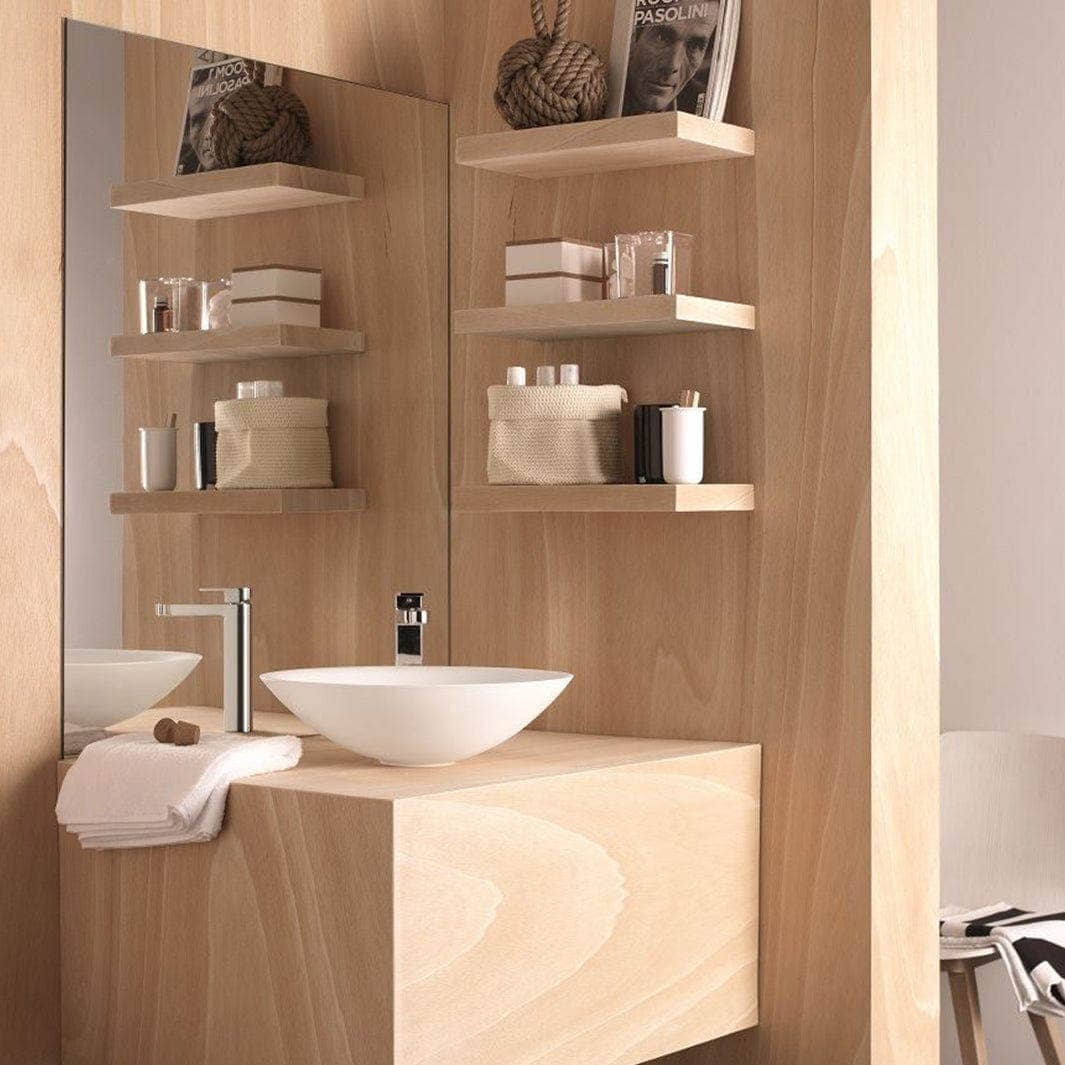 Bathco Piamonte Bolleservant Ø42cm - solid surface Hvit matt Bathco Bolleservant KO-6002bl